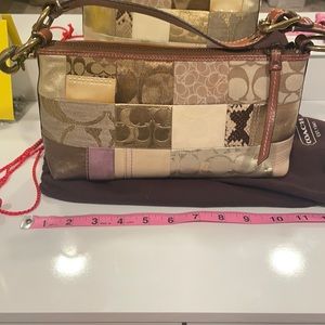 Coach purse, authentic. Multipatch.
